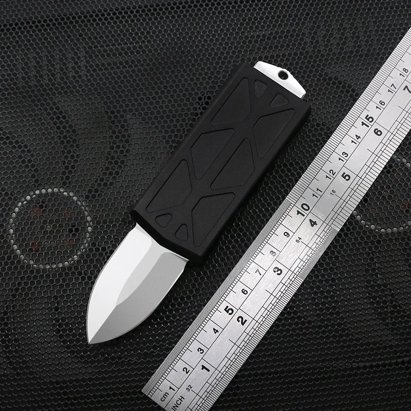 

SF OTF Mimi Knife Exo Cet D2 Blade Aviation Aluminum (t6-6061) Handle Camping Survival Outdoor EDC Hunt Tactical Tool