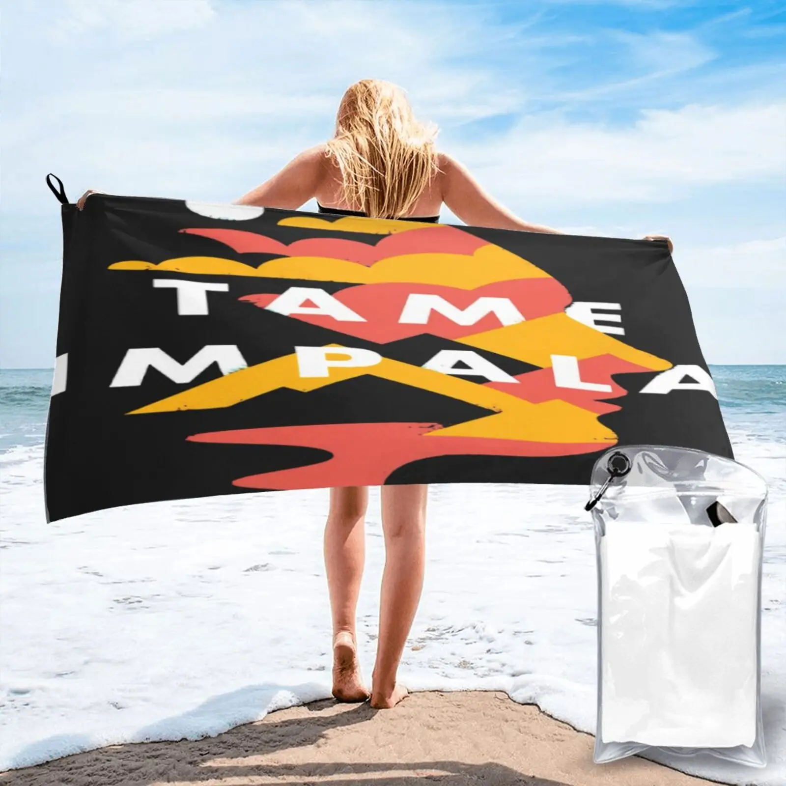 

Туристические постеры Tame Impala, полотенце с защитой от пола, Большое банное полотенце, полотенце s, полотенце для волос, детское полотенце, пля...