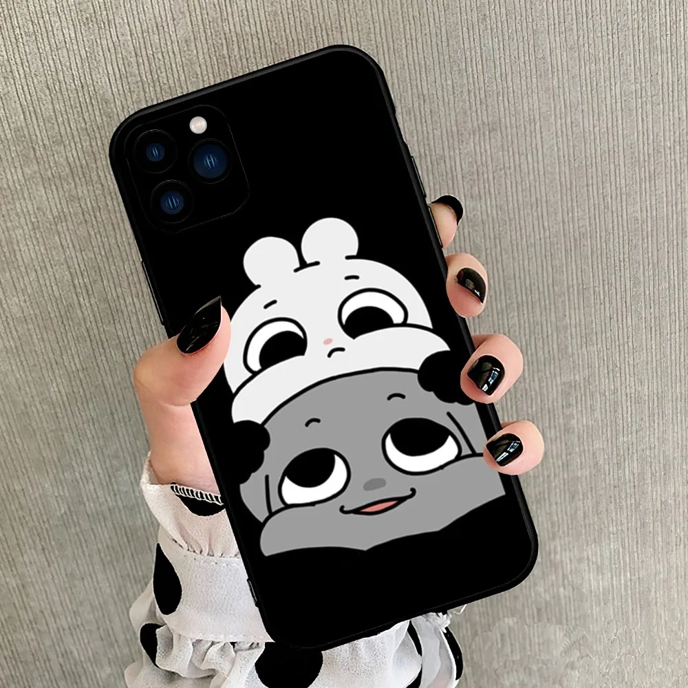 Милый мультяшный чехол K-Kkamang для телефона iPhone 8 11 12 13 14 15 Mini X XR XS PRO MAX Plus