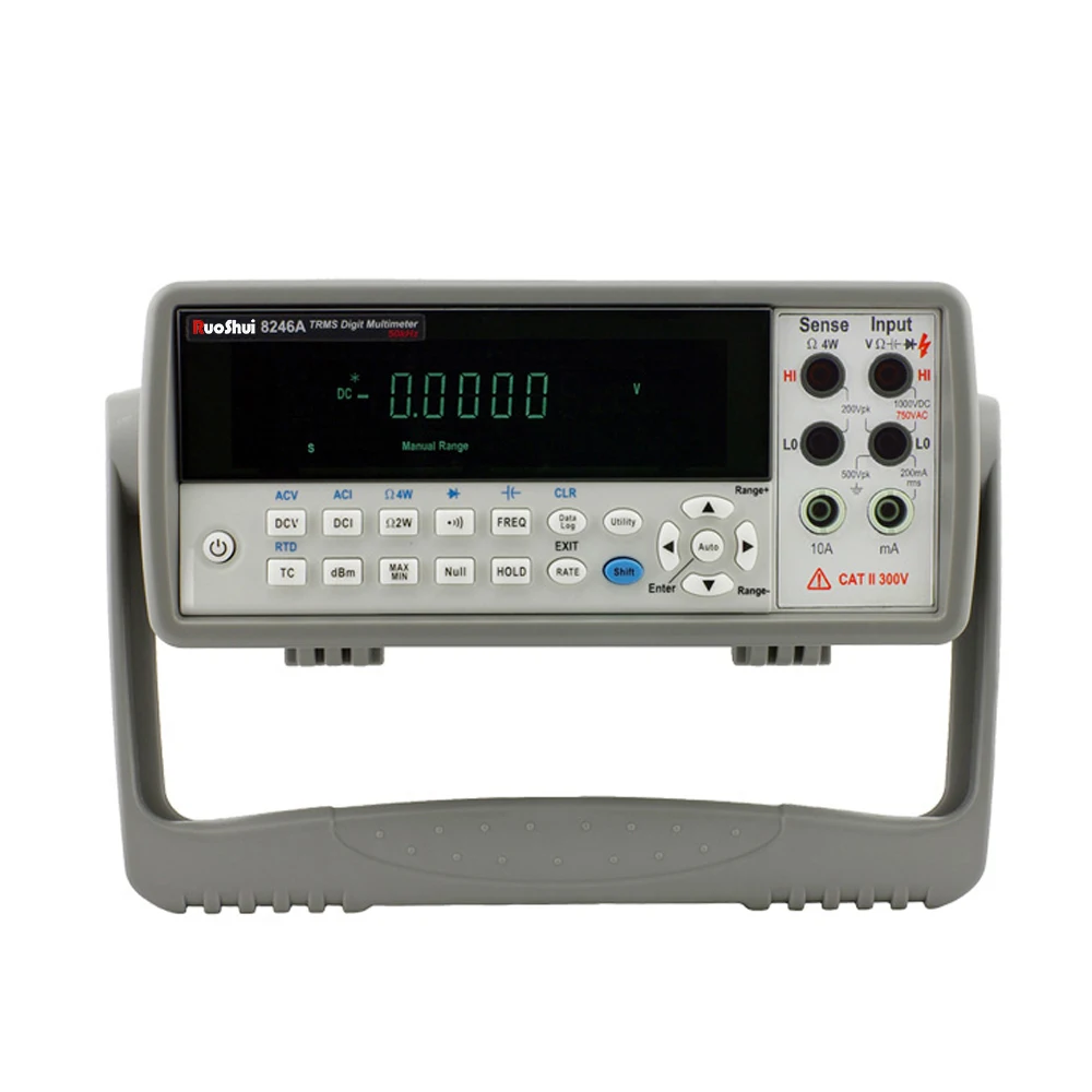 

8246A 55000 Desktop Digital Multimeter with 1000V 10A range 0.025 % Accuracy