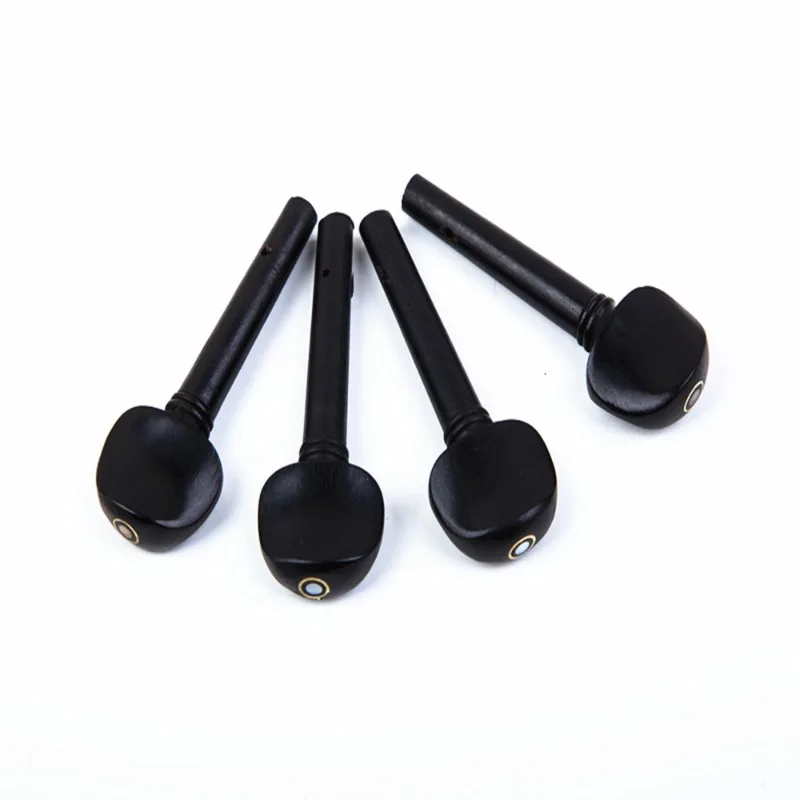 

The Manufacturer Directly Sells 4 Sets of Ebony Violin String Shafts with Fisheye Violin String Buttons, Violin Accessories, And