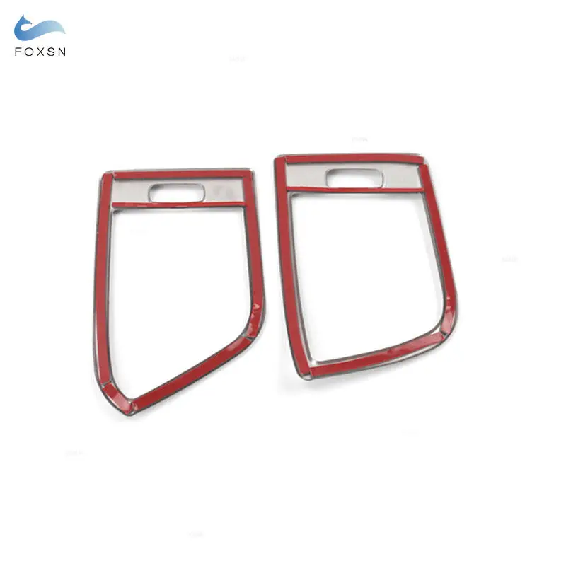 Нержавеющая сталь Стайлинг автомобиля приборная панель боковая крышка