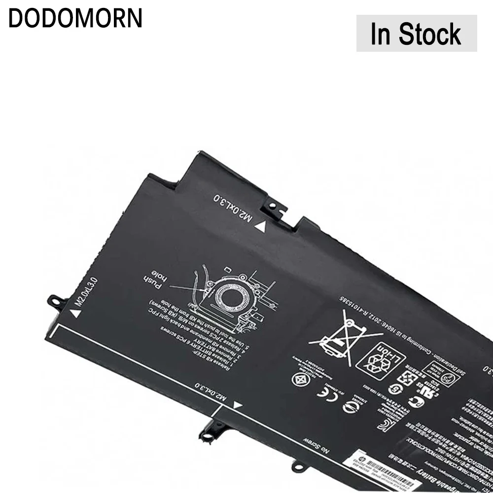 Фото Новый аккумулятор для ноутбука HP EliteBook 1040 G3 (P4P90PT) 11,4 В, 45 Втч, 3780 мАч, полная емкость, высокое качество, быстрая доставка №5