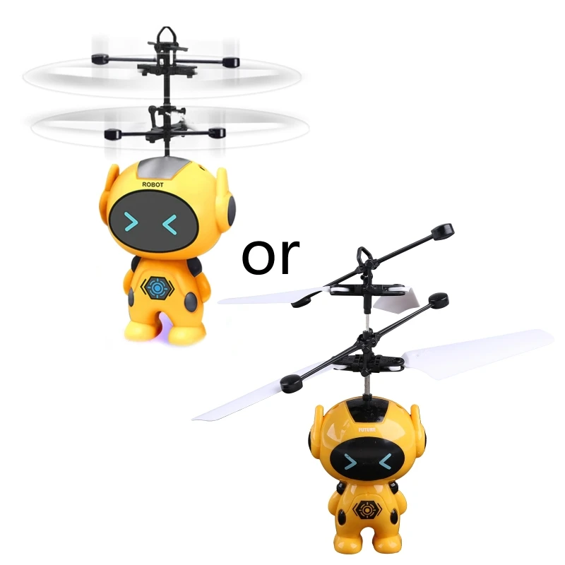 Индукционный летающий робот-вертолет Дрон для защиты электронные подарки стресс