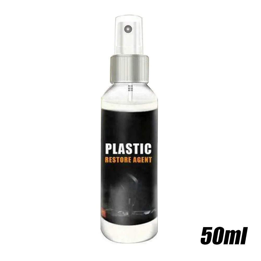 

50ML Car Products Refurbishment Plastic Parts Retreading Restore Agent Wax Instrument Wax Reducing Agent For Car Maintenance