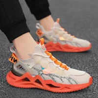 new mens breathable running shoes light sports shoes large size 45 comfortable sneakers fashion walking jogging casual shoes