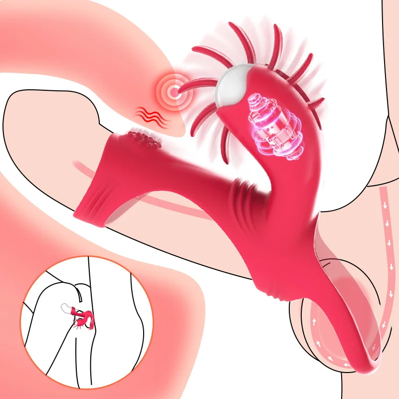 Кольцо для пениса женское кольцо пары Стимулятор клитора точка G фиксатор