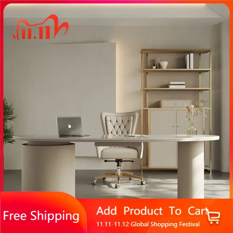 

Slate Medical Aesthetics Office Desks Consulting Service Light Luxury Simplicity Office Desks Escritorios Work Furniture QF50OD