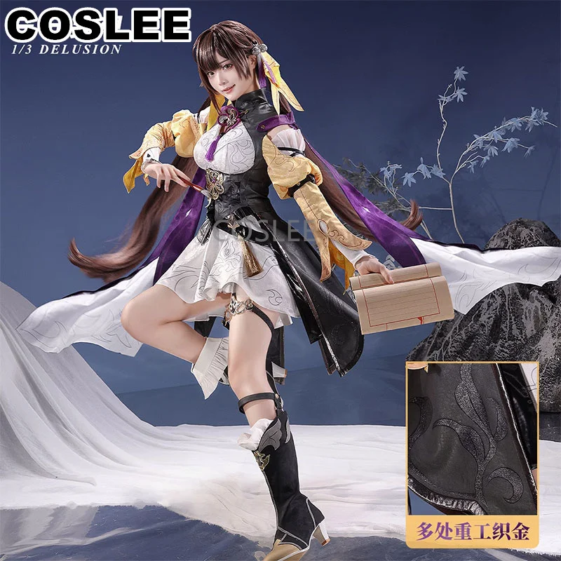 

COSLEE Sushang Cosplay Honkai: Star Rail Costume Game Suit Elegant Gorgeous Dress Uniform Halloween Party Outfit Women New