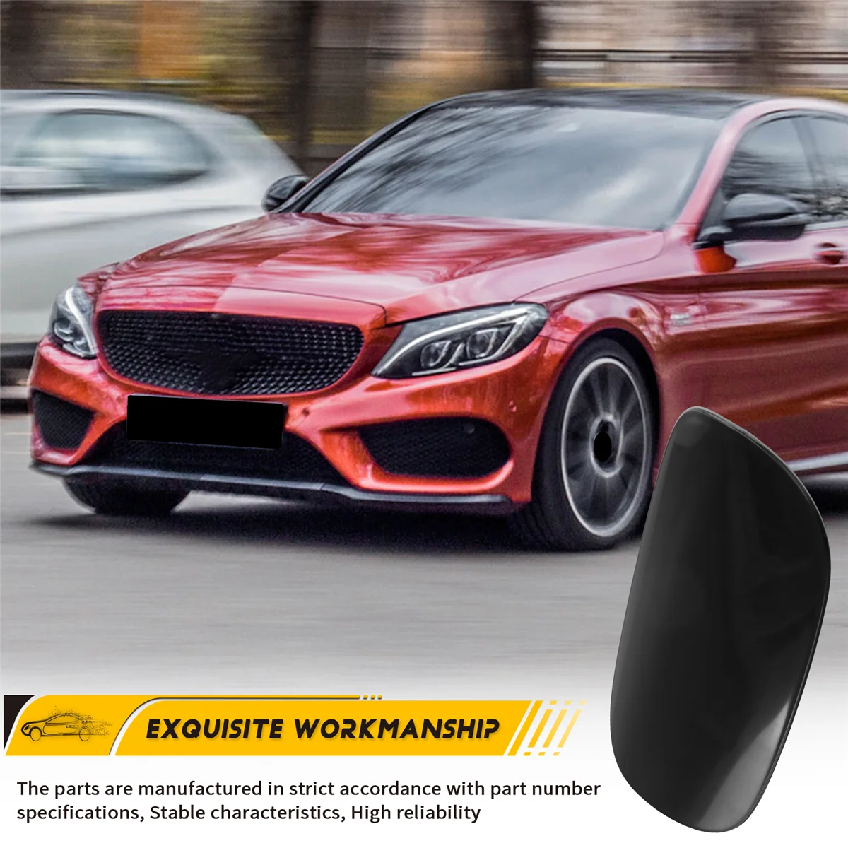 Для Mercedes-Benz C300 C350 C400 C43 2015-2020 Дверь топливного бака заливной горловины Крышка