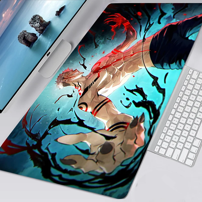 

Jujutsu Kaisen Tapis De Souris Mousepad Computer Gaming Accessories Non-slip Large Mouse Pad Anime Mausepad Keyboard Mat Deskmat