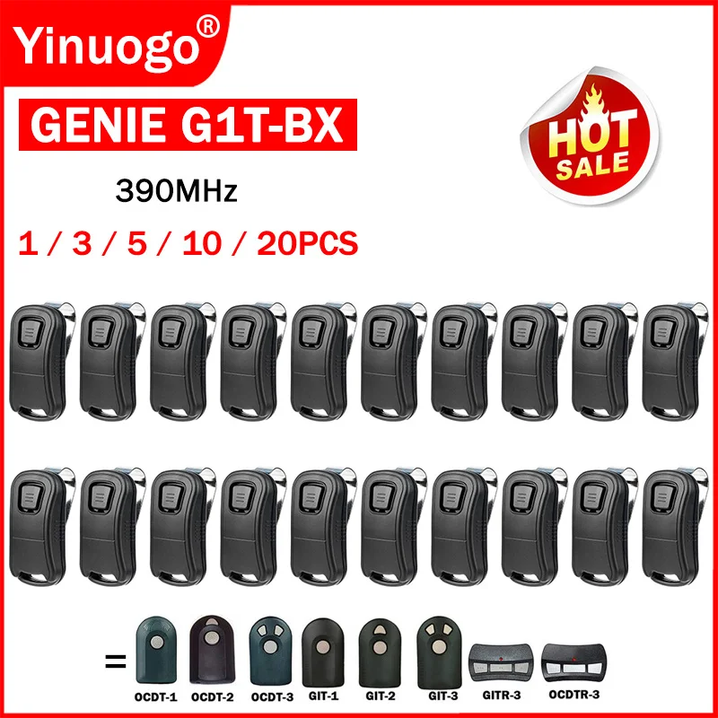 GENIE G1T-BX GIT-1 GIT-2 GIT-3 GITR-3 OCDT-1 OCDT-2 OCDT-3 OCDTR-3 Пульт дистанционного управления для