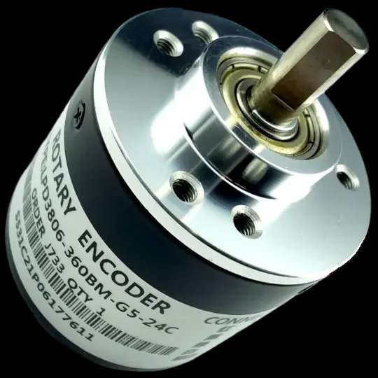 Фотоэлектрический Поворотный энкодер 360 импульсный 5-24 В постоянного тока