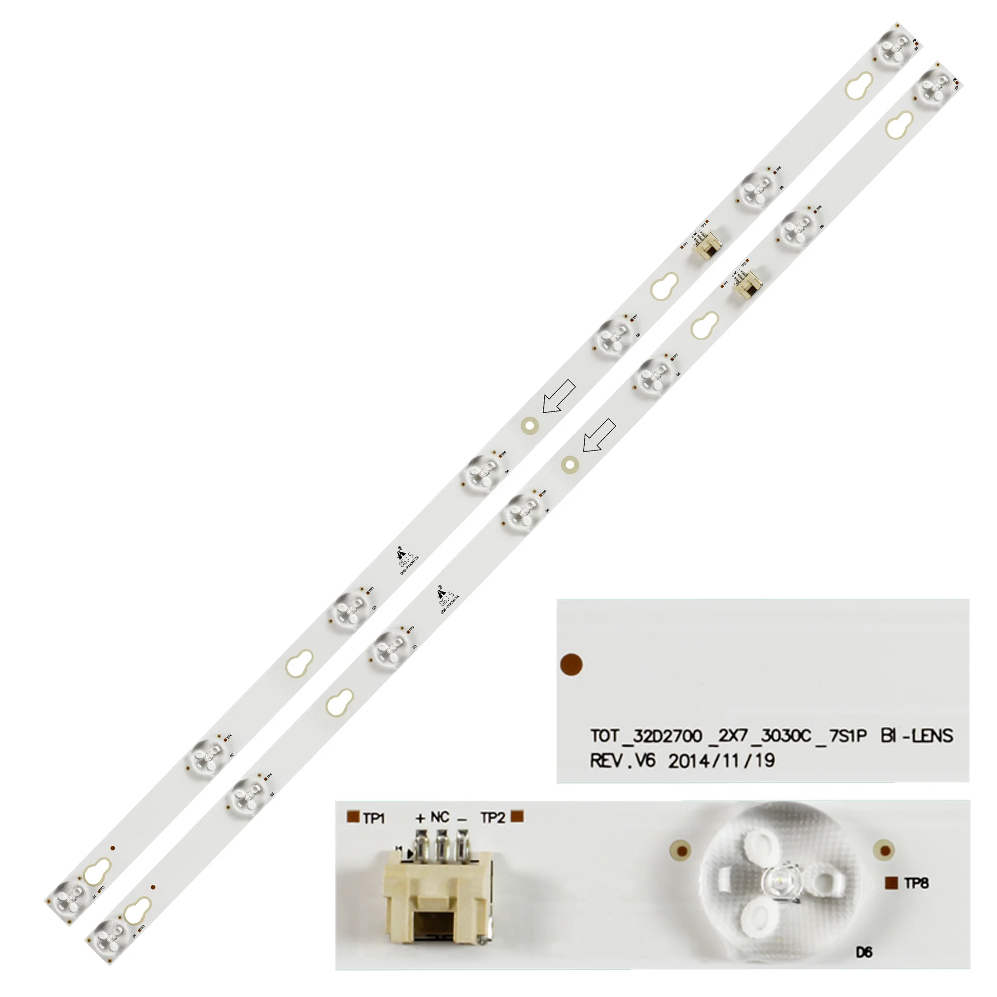 Светодиодная лента для Hkp32d27 L32s4700s 32s4700 Mgs32x Rlcd-32d2700 32ga2730 32sm2730 32s3800