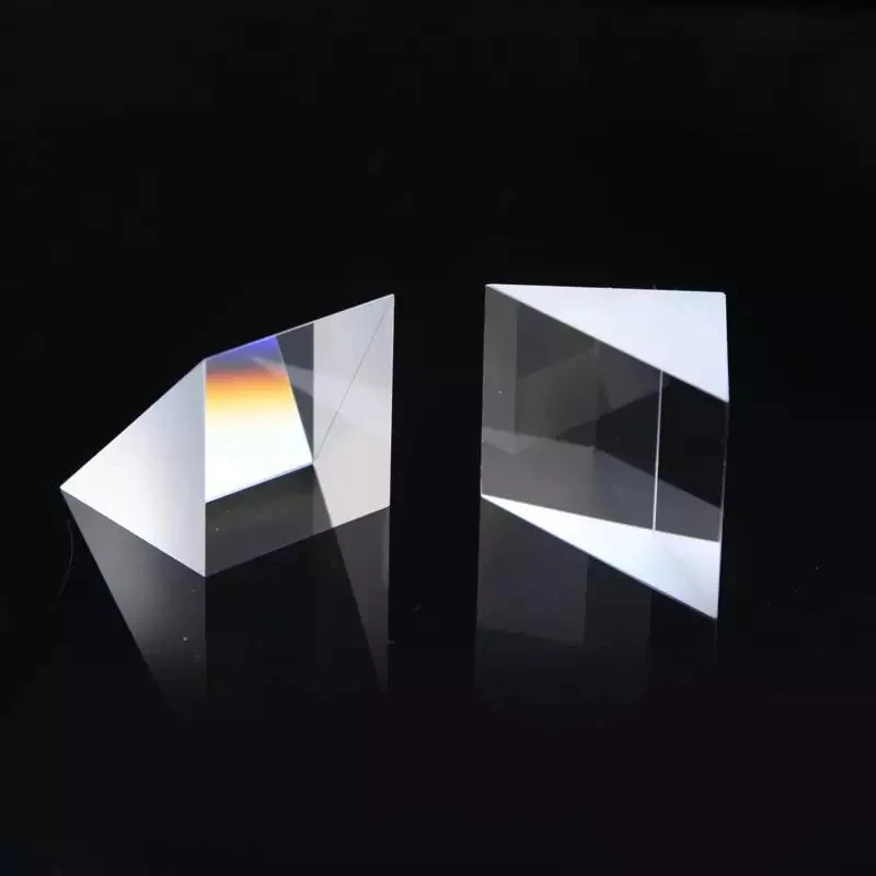 Новый продукт прямоугольная призма 60 мм кварцевое оптическое стекло JGS1 без