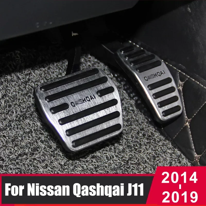 

Pedals Pads Fuel Accelerator Brake Clucth Pedal Cover For Nissan Qashqai j11 j12 2014-2018 2019 2020 2021 2022 Accessories