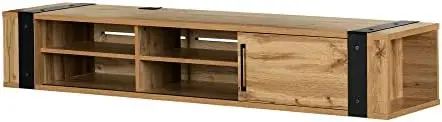 

Mounted Media Console, 75", Nordik Oak