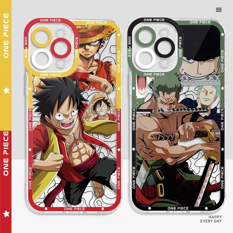 

for Samsung Galaxy S23 S21 Plus Ultra S20 FE S22 5G S20fe S21fe S10 S20FE One Piece Luffy Manga Zoro Sanji Funda Case