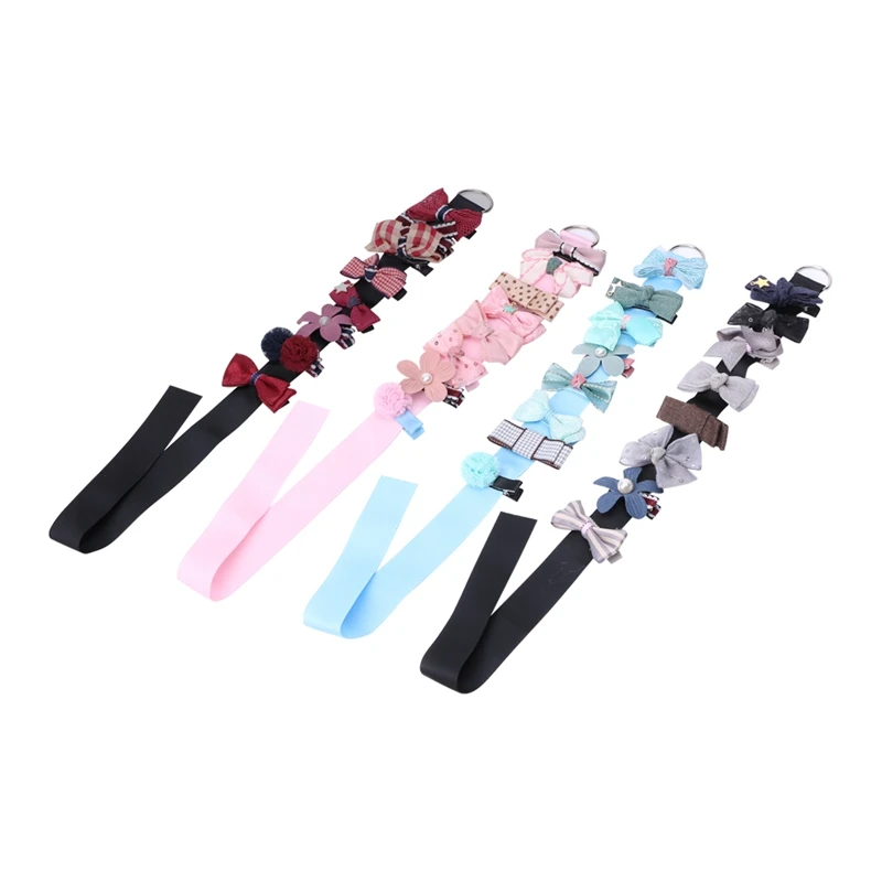 

8Pc Toddler Girl H Clip Bowknot Alligator Clips Barrettes Hpin Accessories
