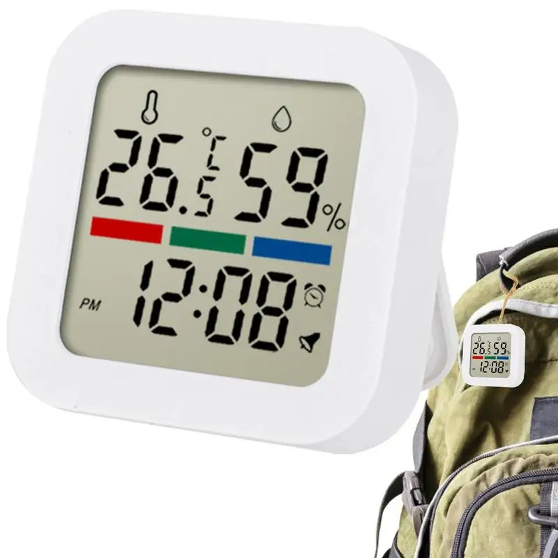 

Room Thermometer Room Temperature Monitor LCD Hygrometer Indoor Humidity For Greenhouse Reptile Humidors Cellar Office