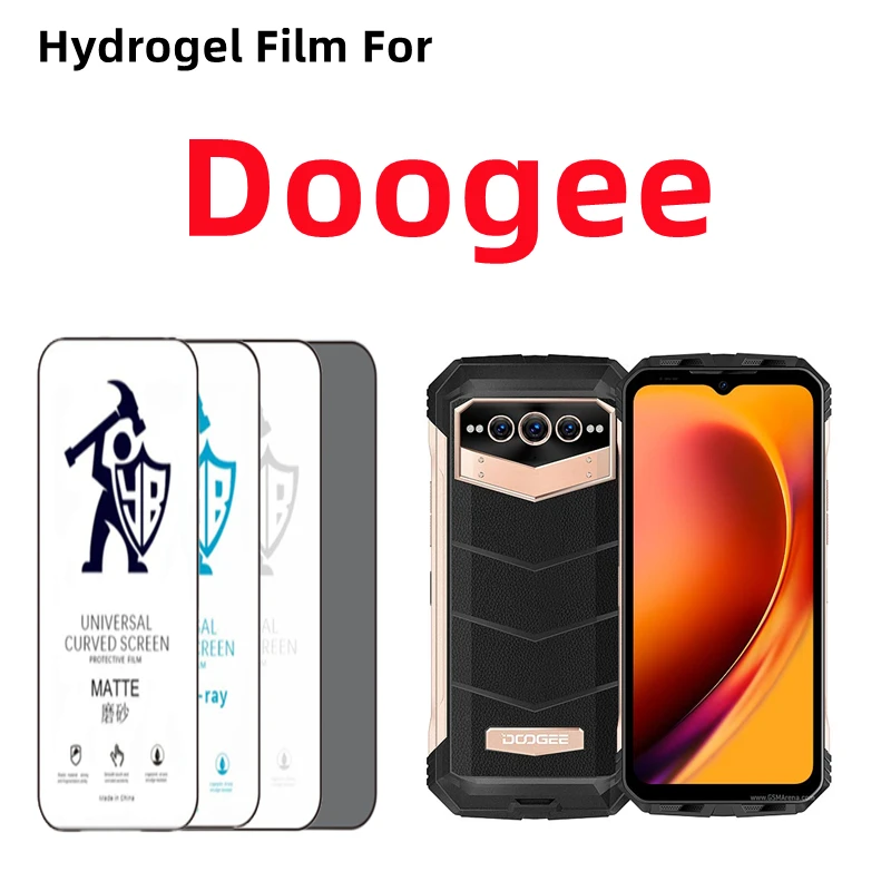 2 шт., Гидрогелевая Защитная пленка для Doogee V Max S59 S60 S61 S88 S96 S97 S98 S99 X96 X98 Pro HD