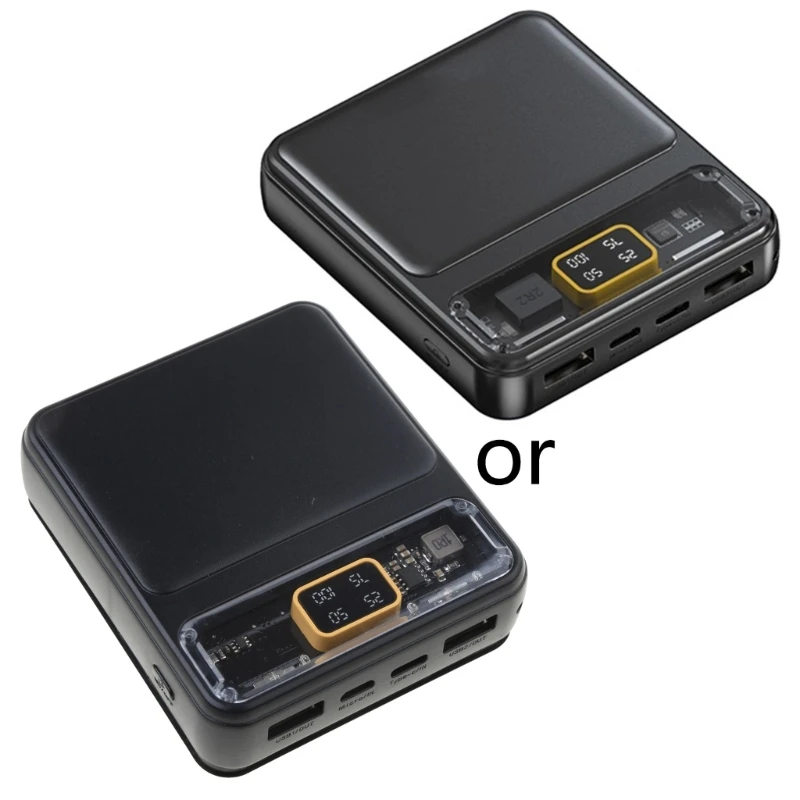 

Ultra‑Large DIY Box Quick Charging Power Case Micro USB/Type c Input Drop Shipping