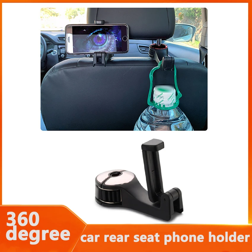 

Auto Headrest Hook Seat Back Hanger for Bag Handbag Purse Grocery Cloth Portable Multifunction Clips Car Styling Universal