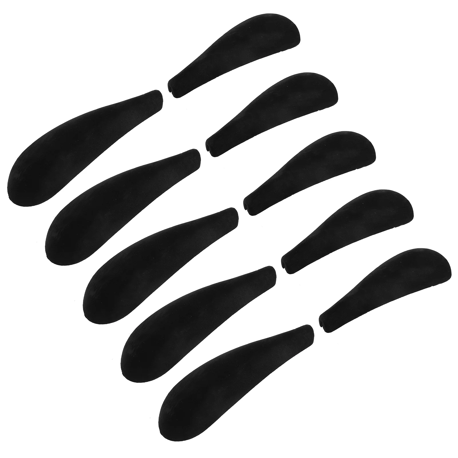 

10 pcs Hanger Flocking Shoulder Pads Hanger Flocking Shoulder Forms for Home