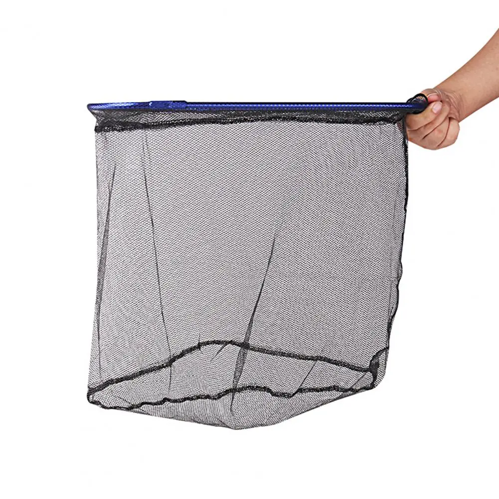 

Dip Net Aluminum Alloy Fishing Dip Net Easy Installation Safe Catching Delicate Large Triangle Black Carp Sturgeon Fishing Net