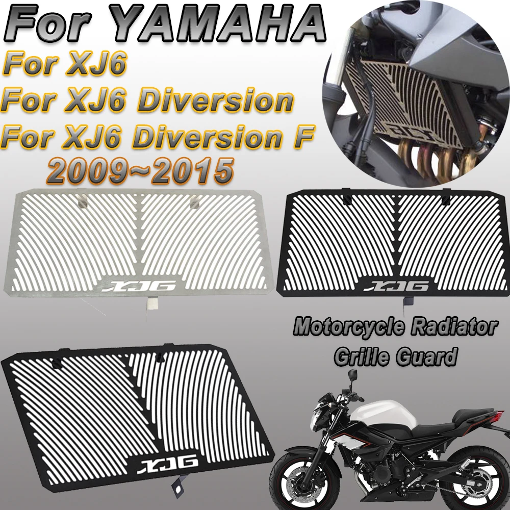 

Аксессуары для мотоциклов YAMAHA XJ 6 XJ6 отверстие F 2009 ~ 2015, крышка радиатора, защитная крышка радиатора, Защита радиатора