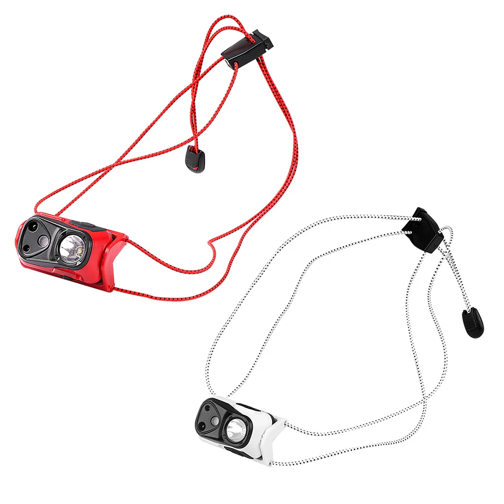 

1 Set Mini LED Headlamp Professional Lanterns Battery Powered Led Emergency Supplies Outdoor Rechargeable Lantern Red