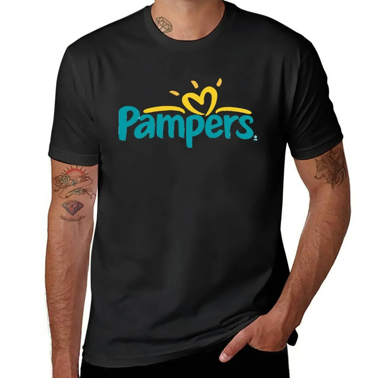 Фото Pampers для футболка для фанатов baggy рубашки пот Аниме футболки мужская одежда №1