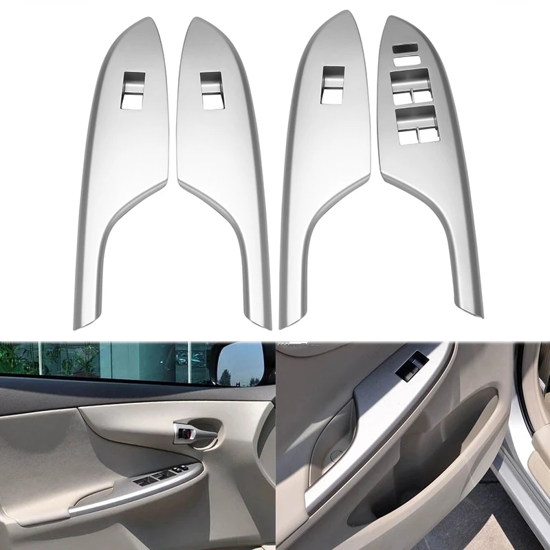 

4 Door Silver Electric Power Car Window Control Switch for Toyota Corolla 2007-2013