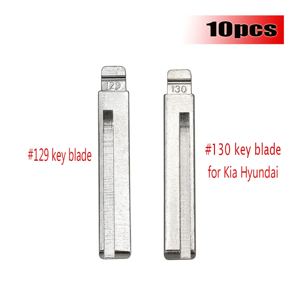 

10 шт., автомобильный флэш-ключ без резьбы № 129 #130 HY20 HY20R KD VVDI, Автомобильный ключ с дистанционным управлением для Kia Hyundai