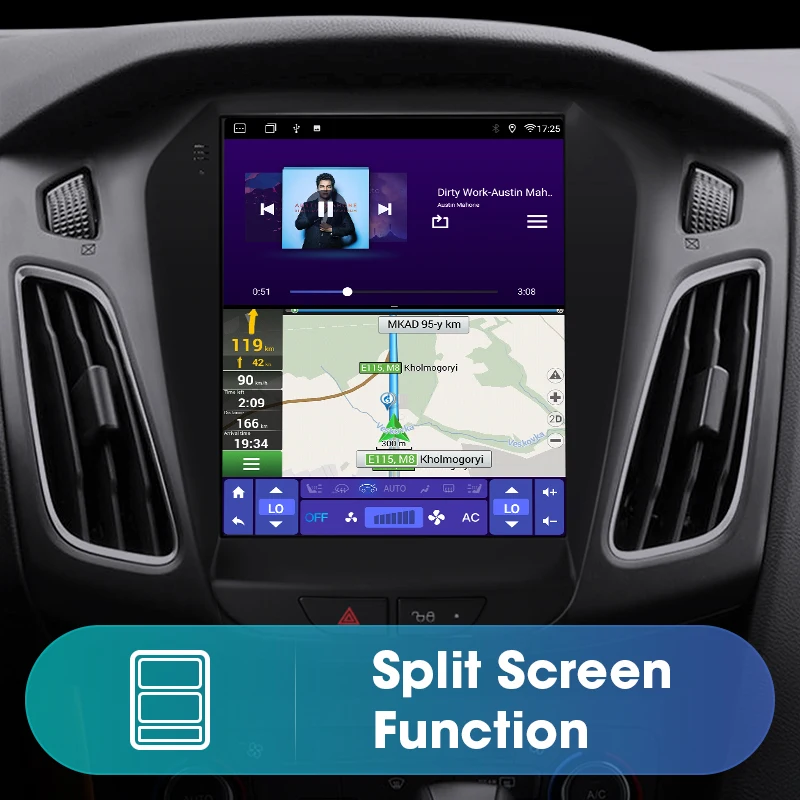 Vtopek 2Din для Ford Focus 3 Mk3 2011-2019 Android 11 автомобильное Стерео Радио мультимедийный