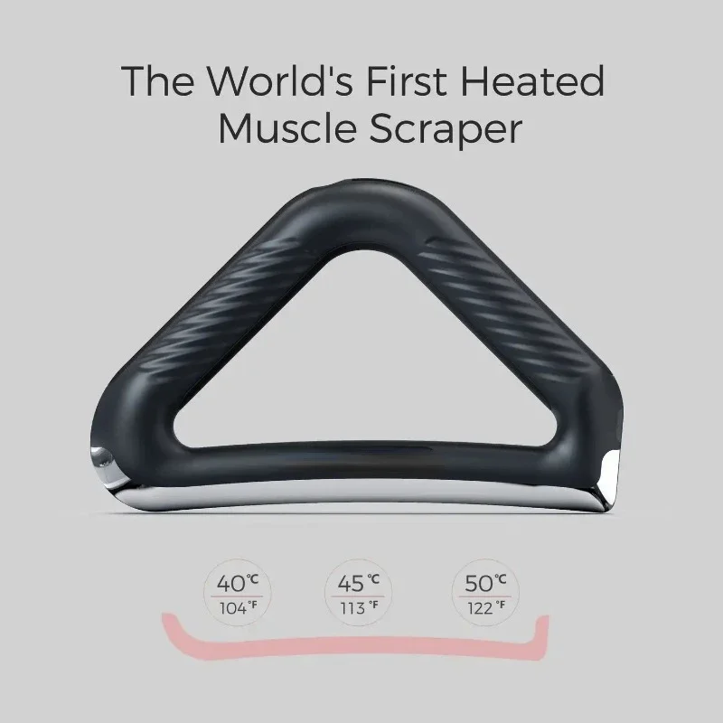 Вибрационный скребок для мышц с подогревом Achedaway/Электрический массажный набор