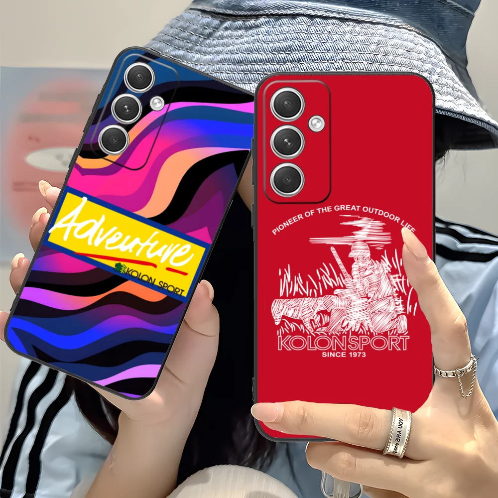 Чехол для мобильного телефона K-Kolon Sport Samsung Galaxy S24 S23 S22 S21 S20 S10 S9 Plus FE Ultra Lite черный