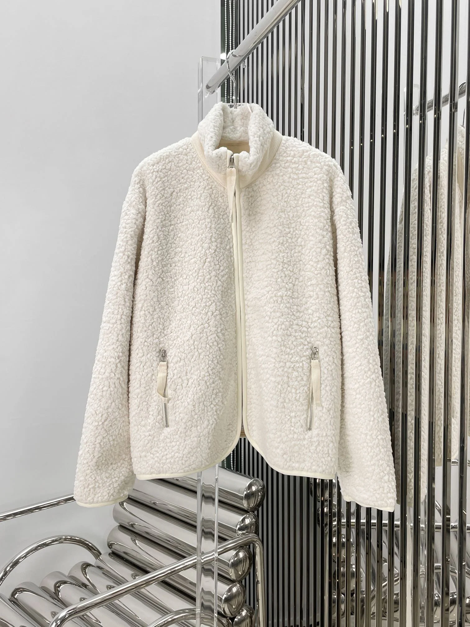 

2023 пальто из гранулированного флиса, женское осенне-зимнее Новое повседневное утолщенное пальто из флиса с имитацией меха ягненка, все в одном, 2023