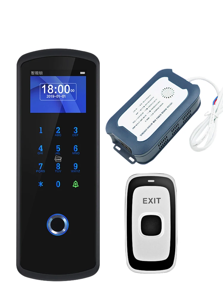 полупроводниковые часы с отпечатками пальцев в машине магнитный замок