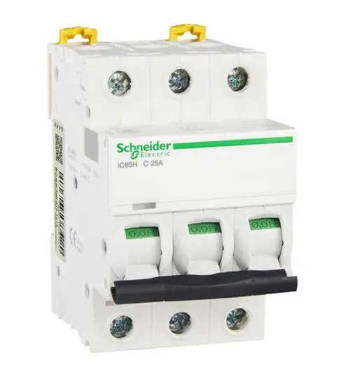 Миниатюрный автоматический выключатель A9F28340 IC65H 3P C40A 3P | 40A | C | 10kA IC65