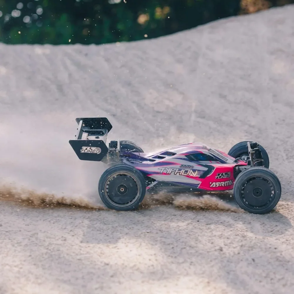 Радиоуправляемая машина 1/8 TLR настраиваемый Тифон 4WD роликовый багги