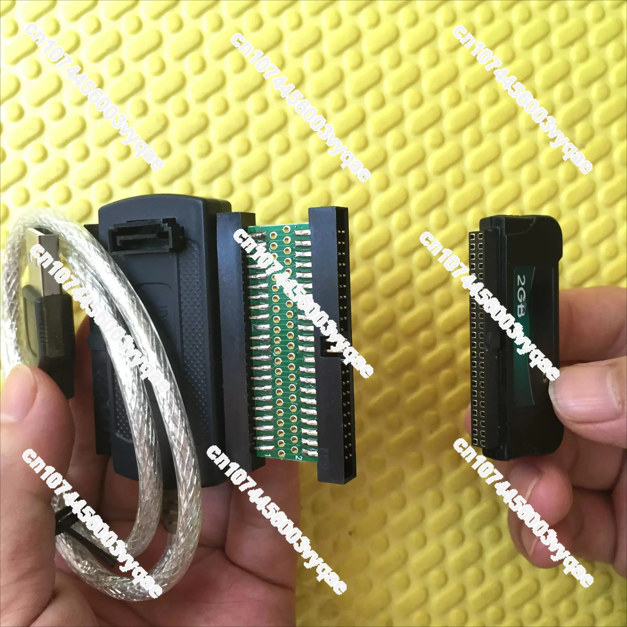 Фото Картридер для IDE 44-контактных DOM-дисков, электронный дисковод DOM-USB, 44-контактный USB2.0 SATA-порт №2