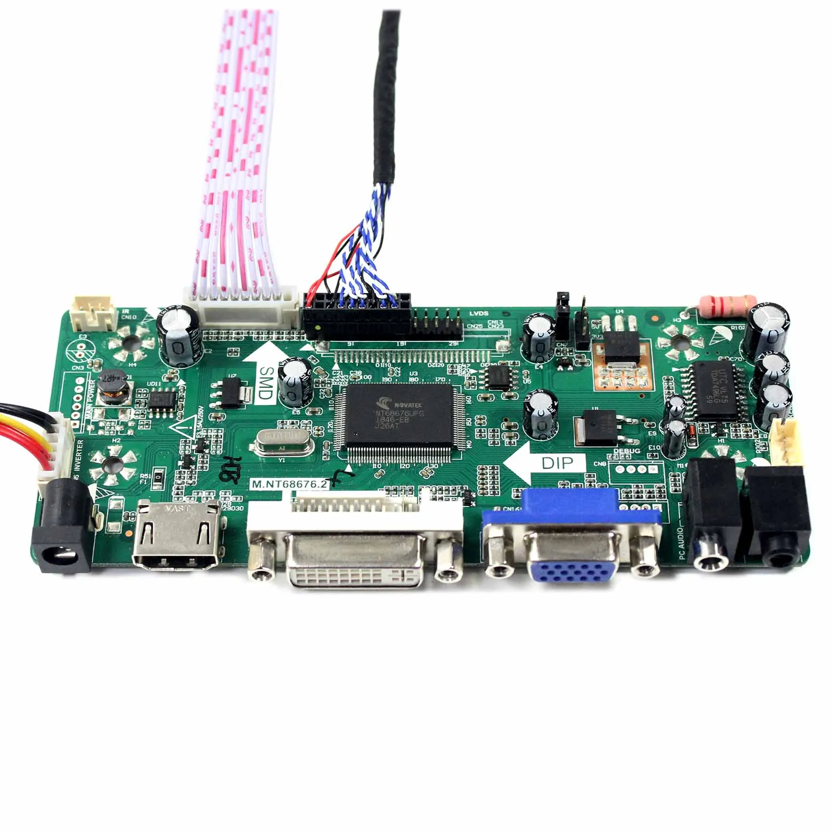 M.NT68676 / M770D комплект контрольной платы монитора для HDMI + DVI VGA ЖК-экрана