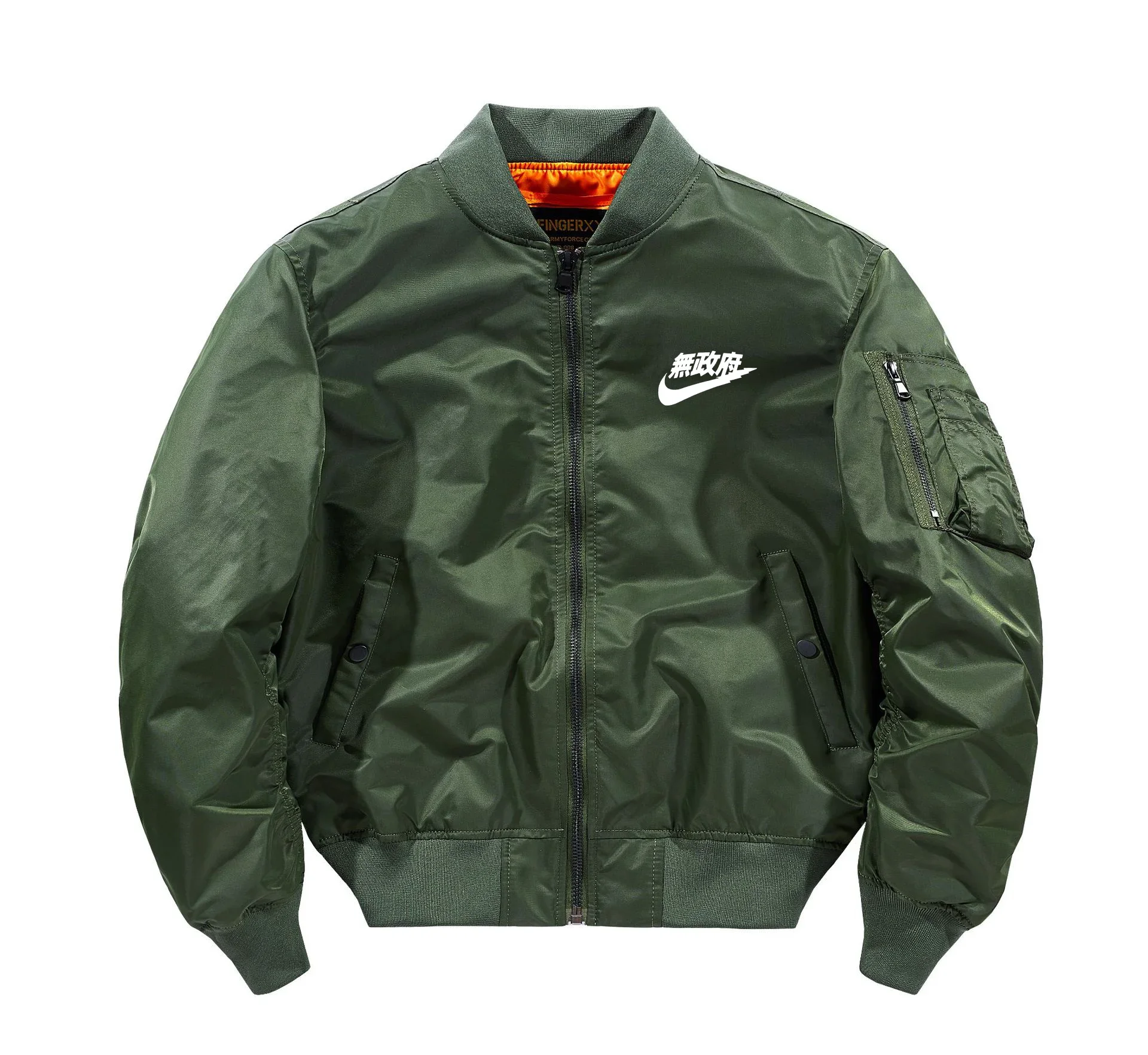 

Куртка мужская тактическая зимняя, толстая армейская куртка-бомбер ВВС MA-1, уличная одежда Y2k, куртка пилота ВВС