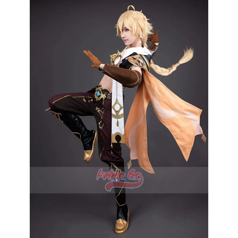 Женский костюм для косплея этера путешественника _ Genshin обувь игровая униформа