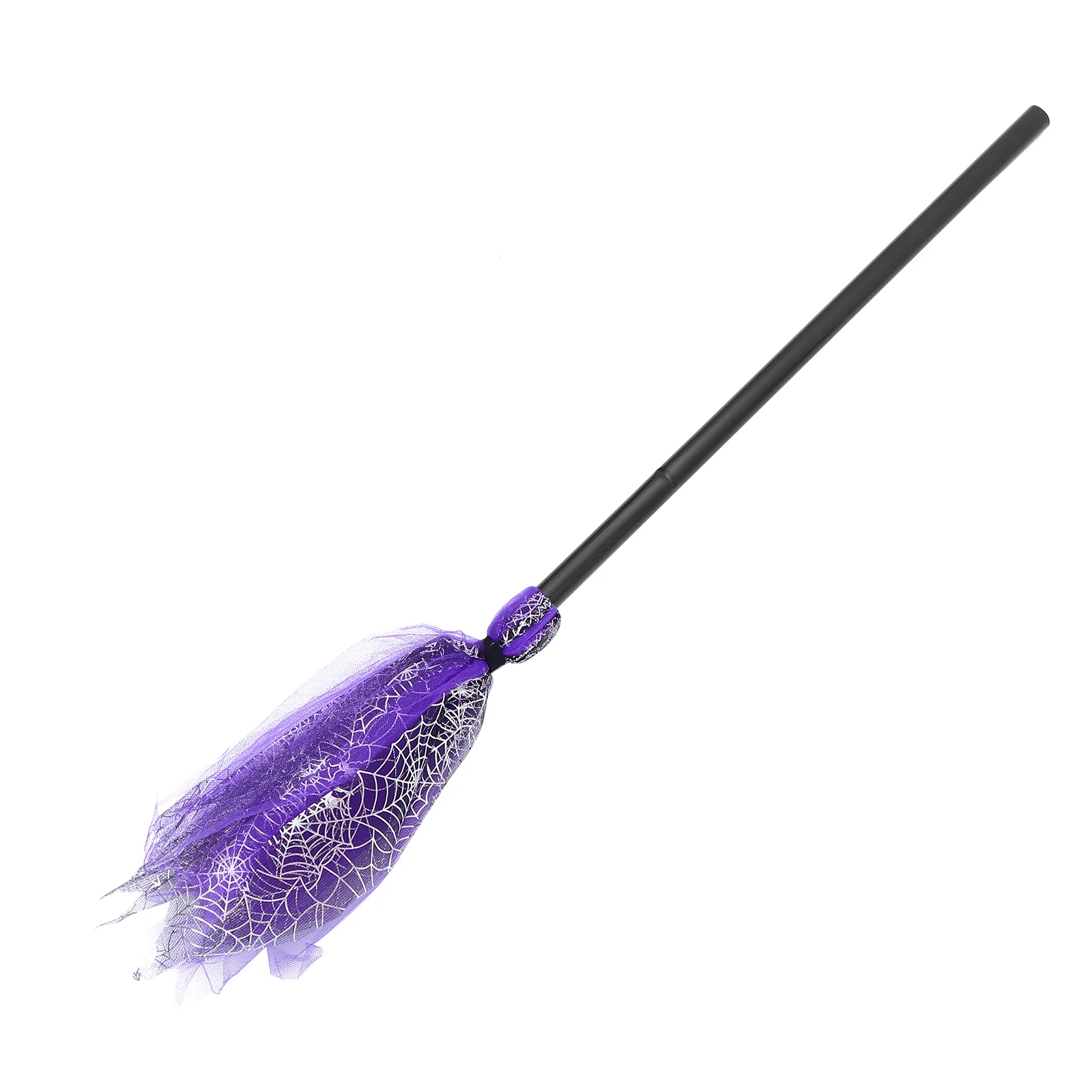 

Broom Witch Broomstick Kids Costume Prop Props Cosplay Witches Party Flyingdecoration Wizard Gauze Supplies Accessorieshaunted