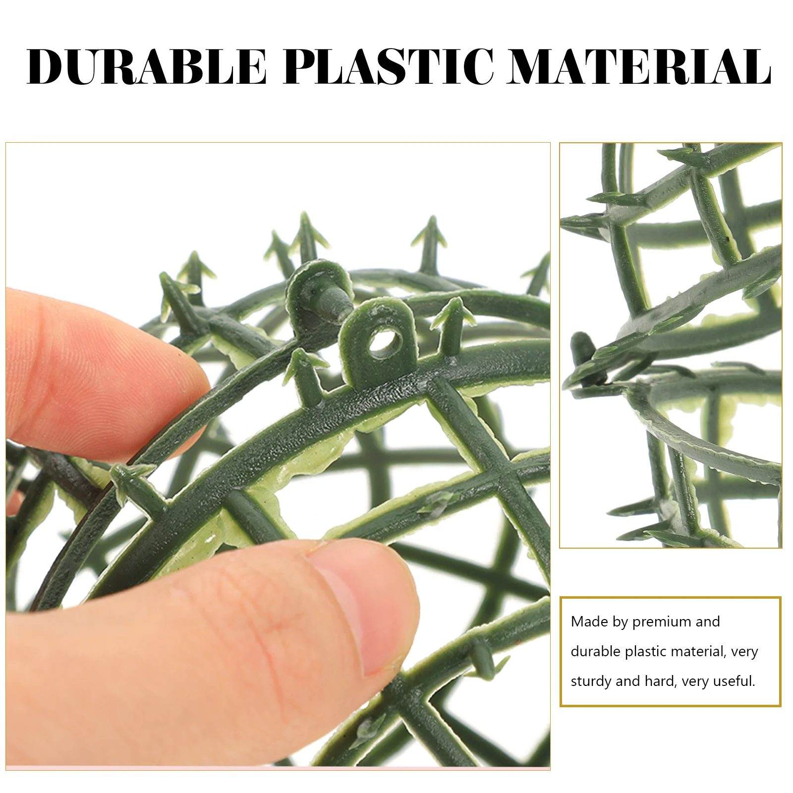 6 шт. цветочная композиция искусственное растение топиарный шар опорная рамка