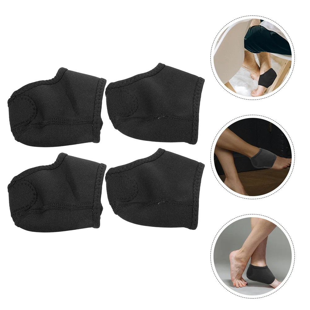 

2 Pairs of Breathable Heel Socks Supple Heel Socks Protective Heel Supports Outdoor Heel Guards