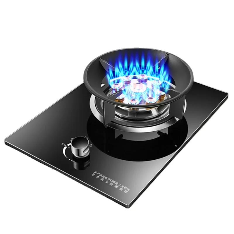 

Gas Stove Single Stove Household Liquefied Gas Embedded Bench Type Gas Stove Fierce Fire Natural Gas Energy saving Stove
