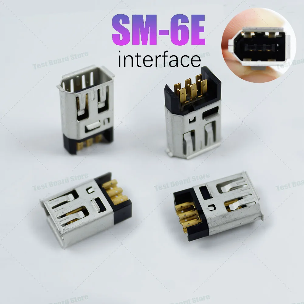 Штепсельная Вилка кодировщика IEEE1394 6P разъем сервопривода штепсельная вилка